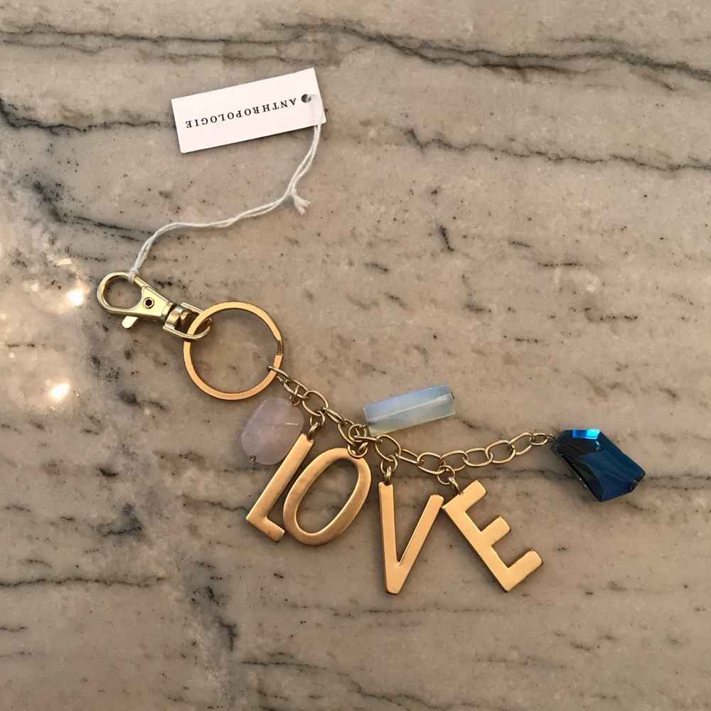 Anthropologie brand new key chain